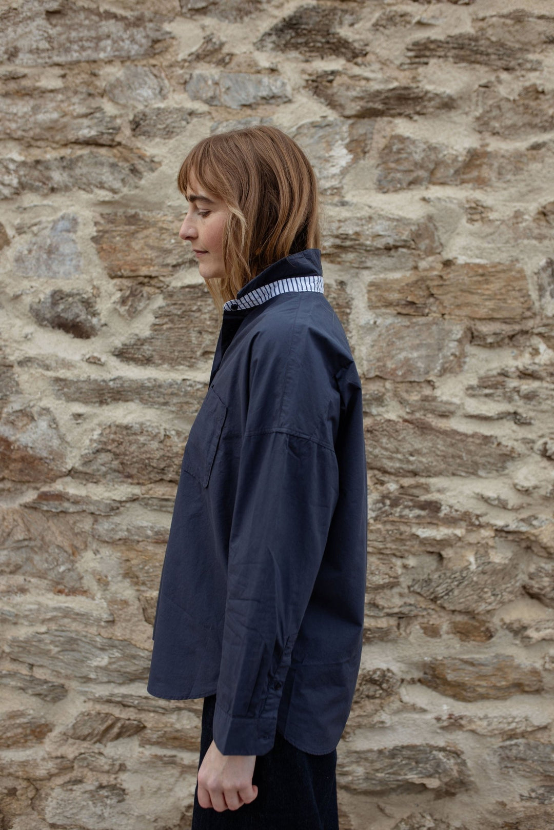 Matilda Oversized Cotton Shirt - H&S Heritage