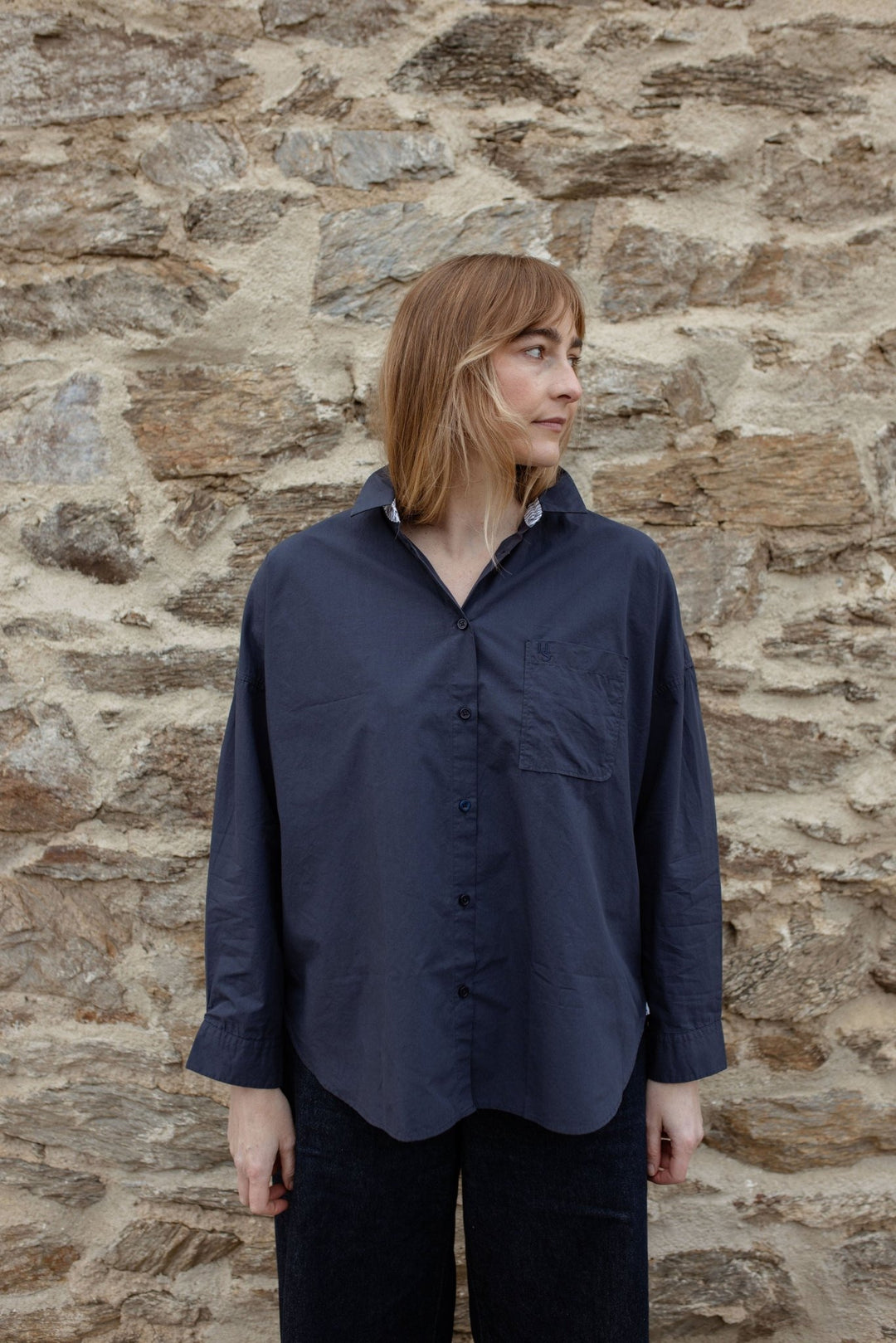 Matilda Oversized Cotton Shirt - H&S Heritage