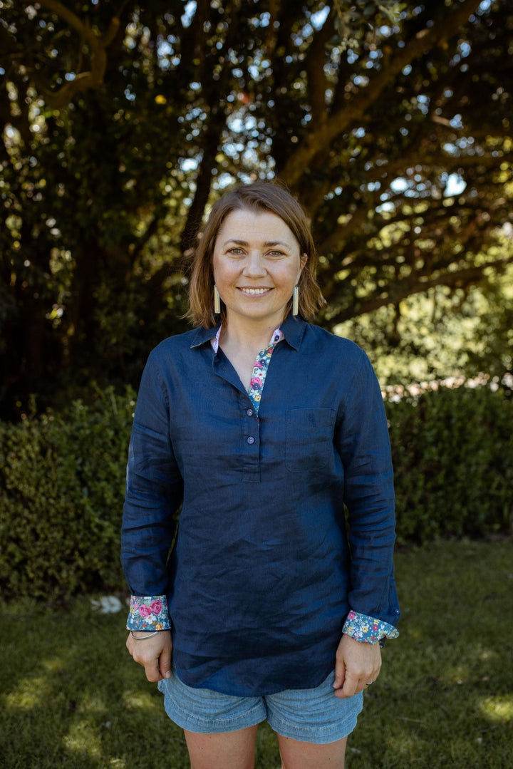 Molly Linen Cotton Blend Shirt - H&S Heritage