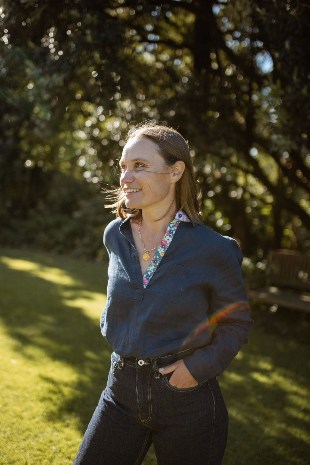 Molly Linen Cotton Blend Shirt - H&S Heritage