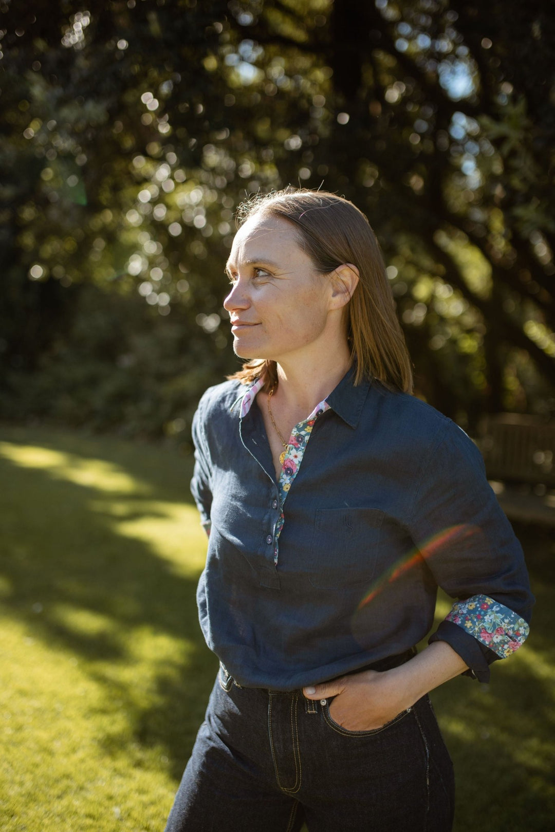 Molly Linen Cotton Blend Shirt - H&S Heritage