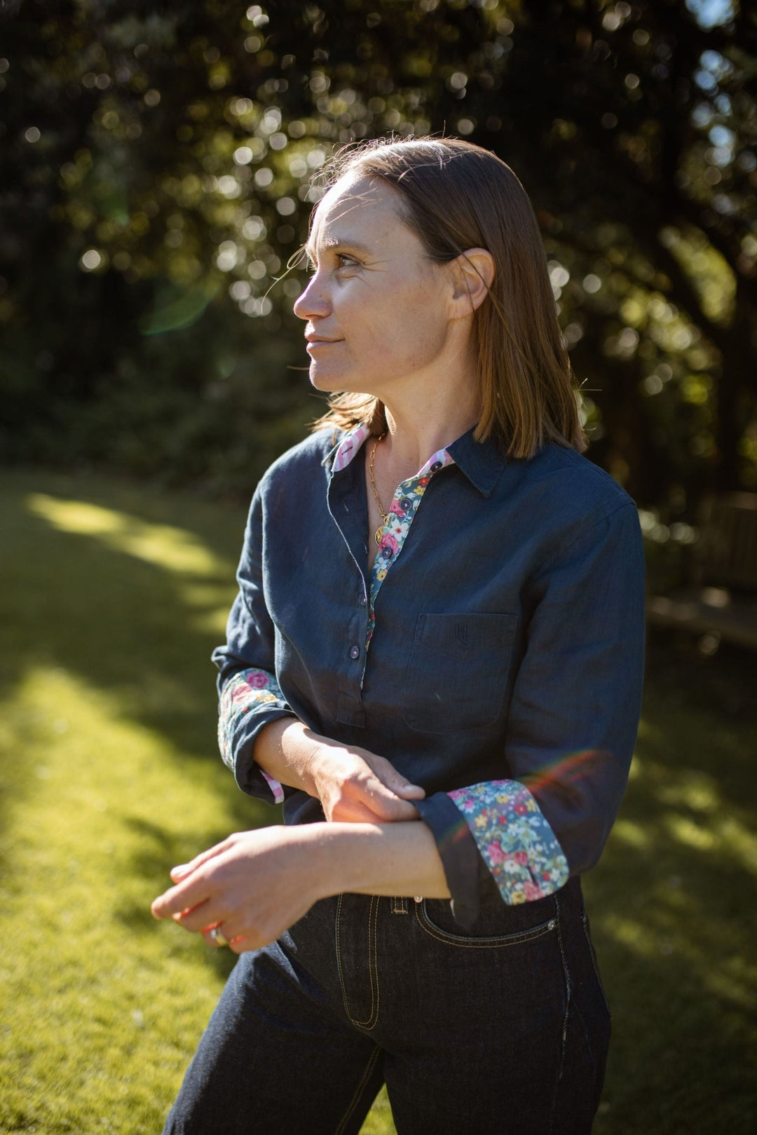 Molly Linen Cotton Blend Shirt - H&S Heritage