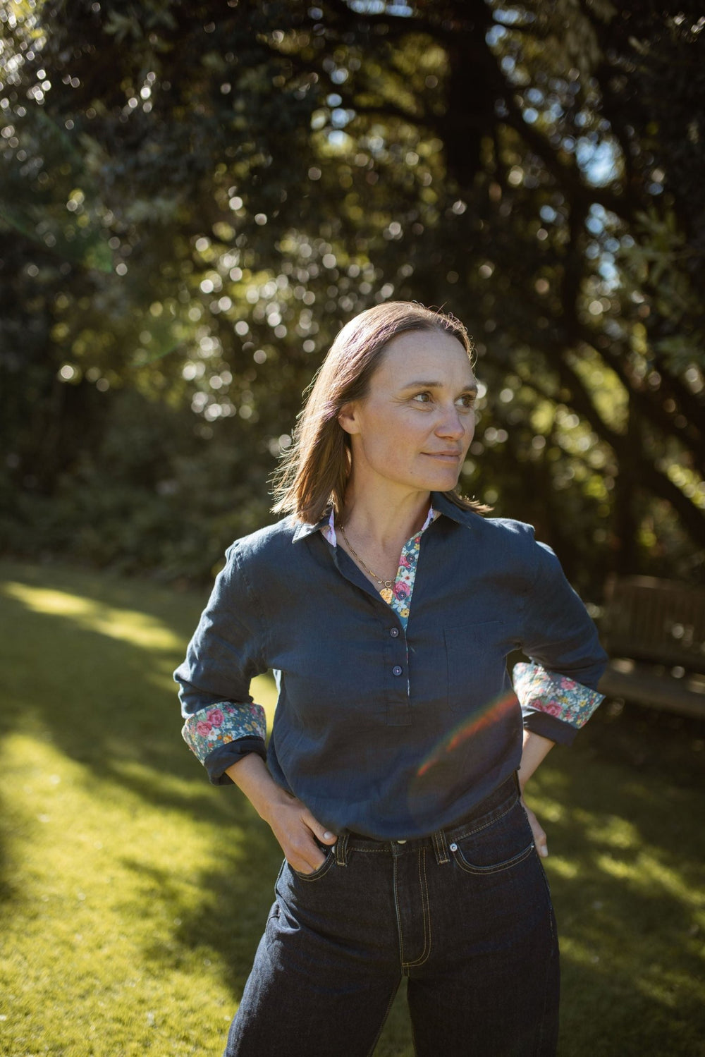 Molly Linen Cotton Blend Shirt - H&S Heritage