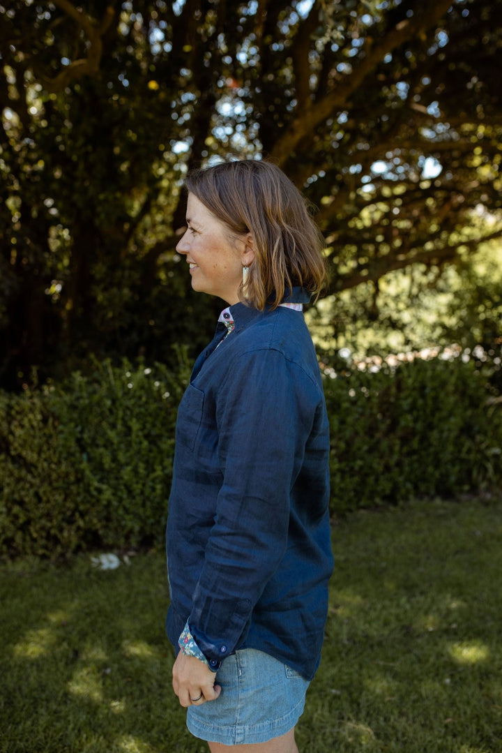 Molly Linen Cotton Blend Shirt - H&S Heritage