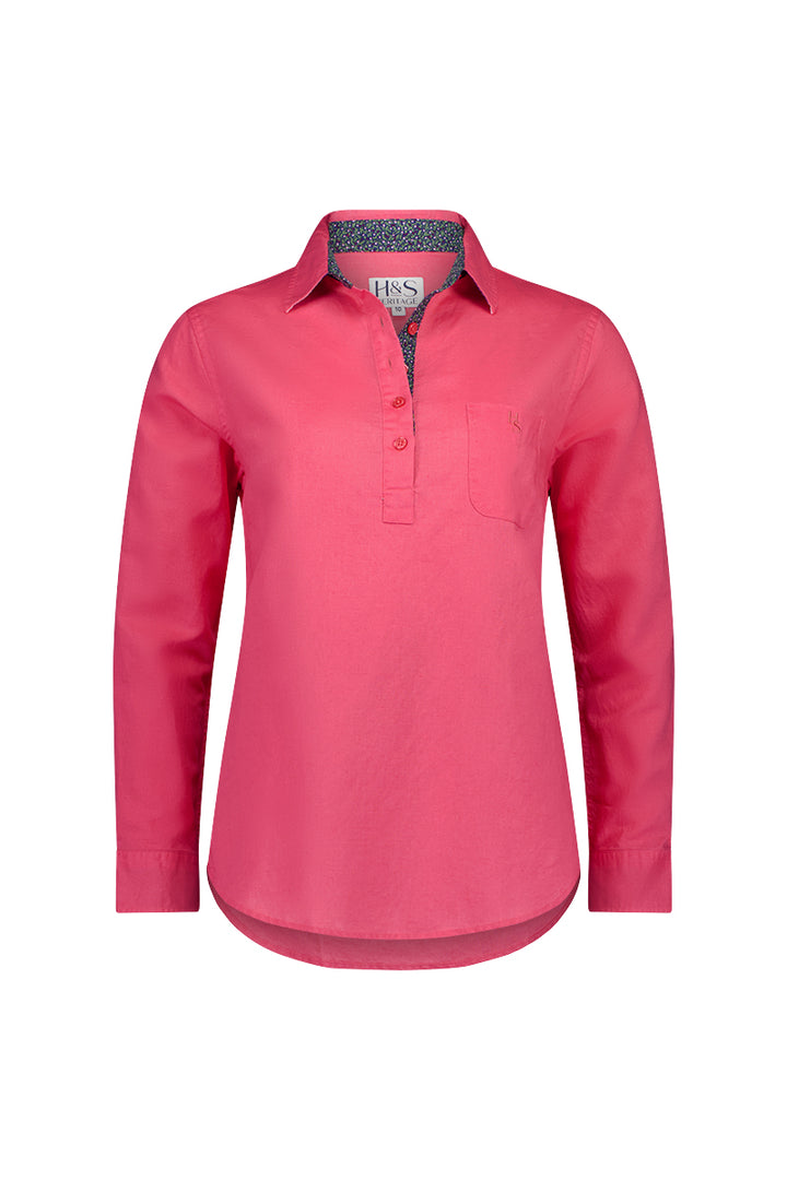 Chloe Linen Cotton Blend Shirt
