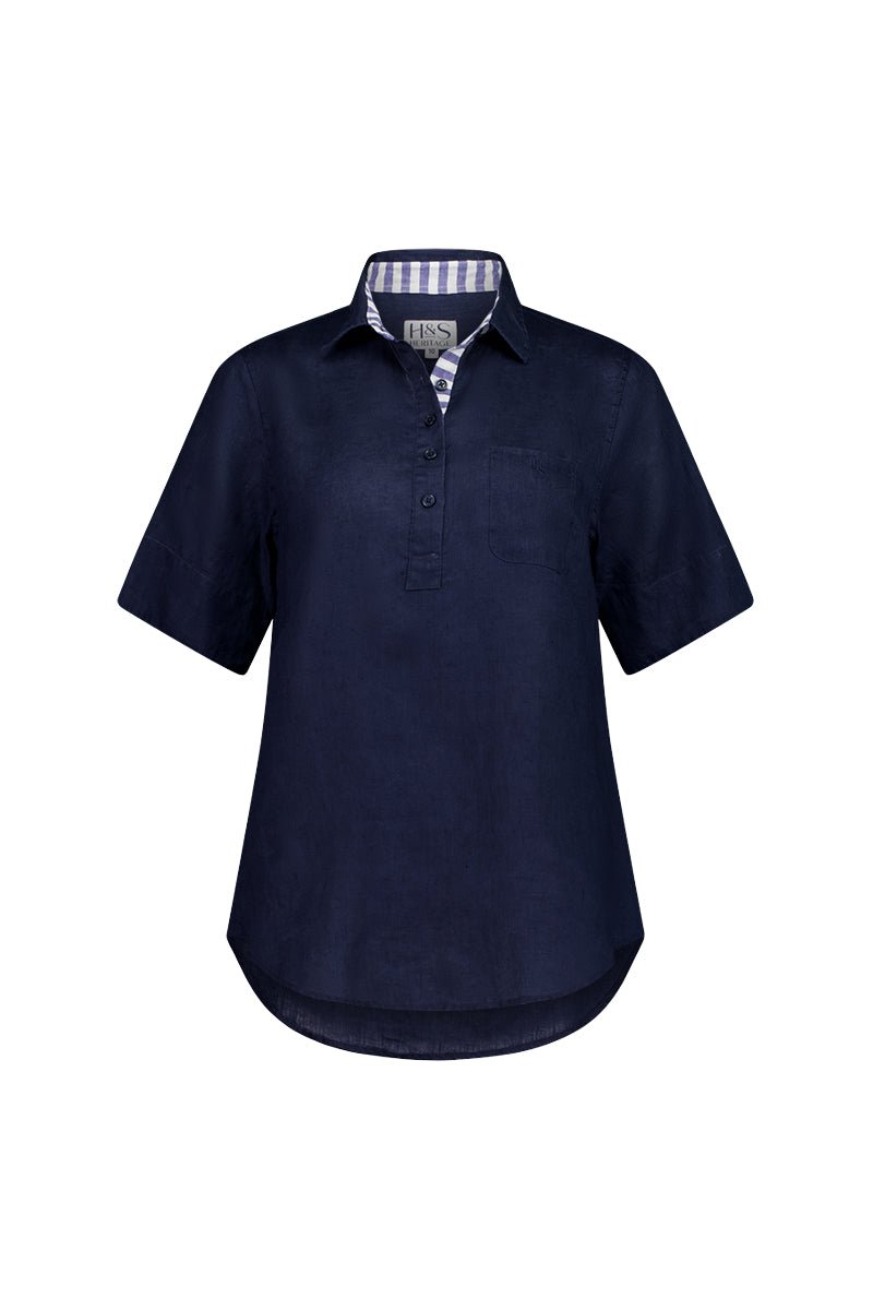 PREORDER | Georgia Linen Shirt - H&S Heritage