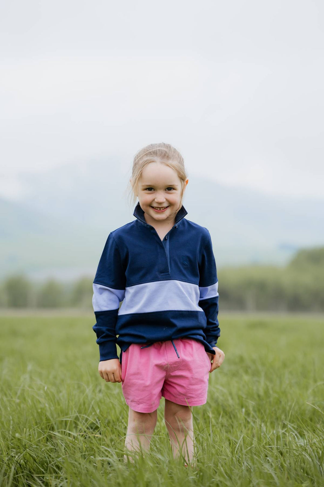 Sammy Rugby in Navy and Purple - H&S Heritage