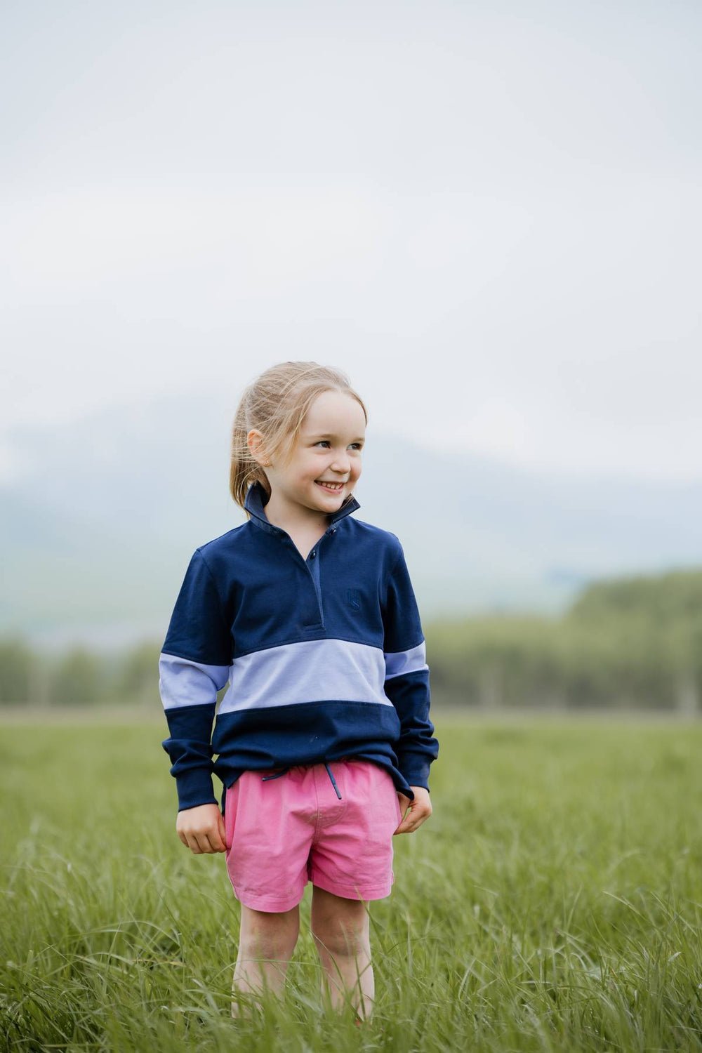 Sammy Rugby in Navy and Purple - H&S Heritage