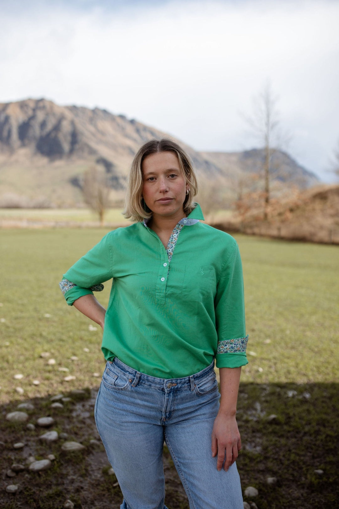 Stella Linen Cotton Blend Shirt - H&S Heritage