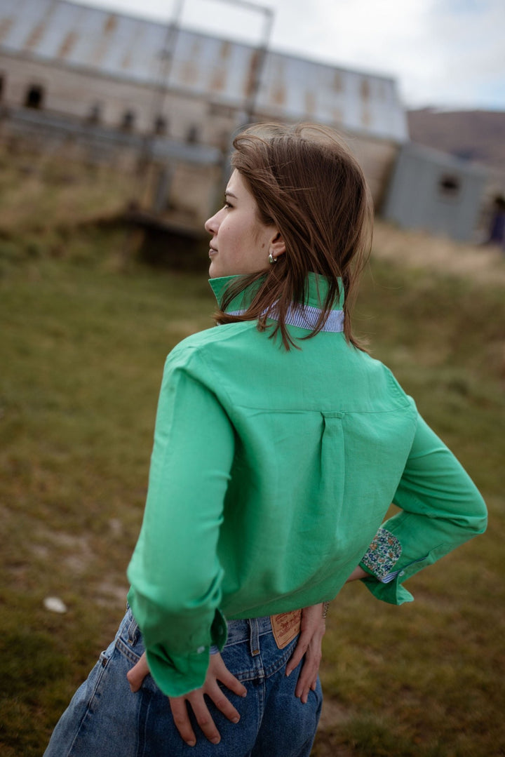 Stella Linen Cotton Blend Shirt - H&S Heritage