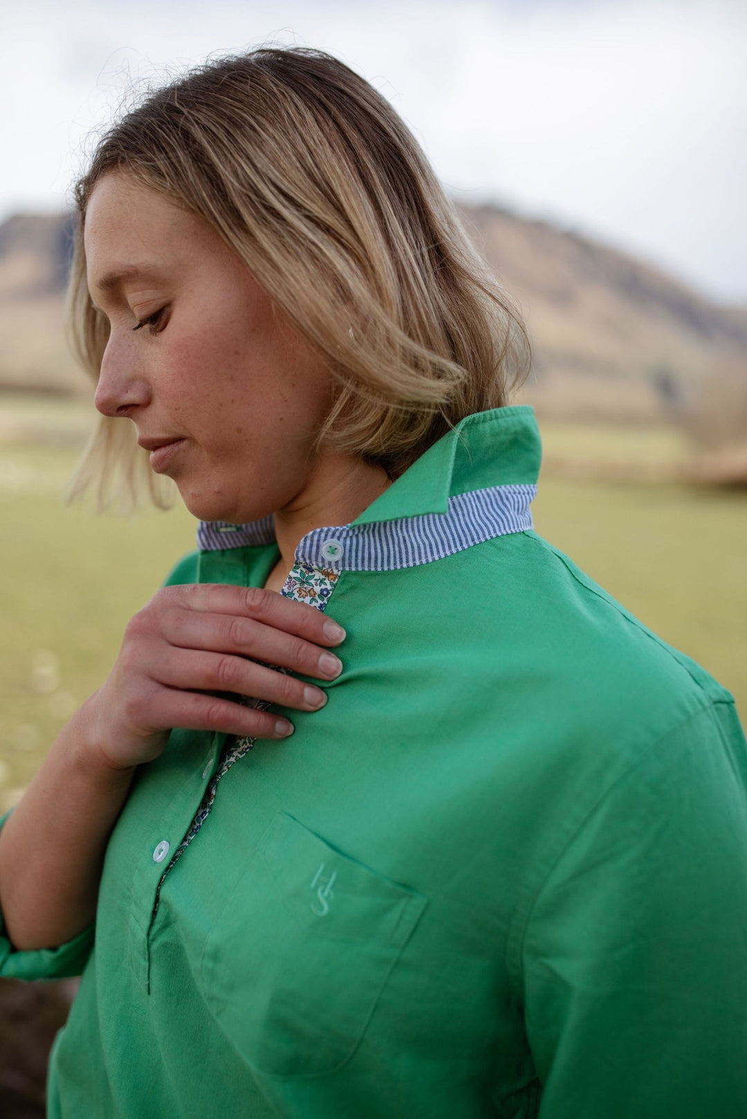 Stella Linen Cotton Blend Shirt - H&S Heritage