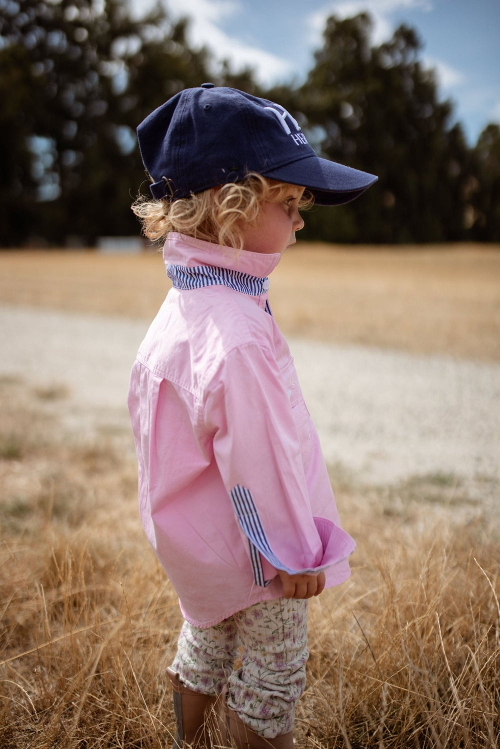 Stevie Workshirt in Pink - H&S Heritage