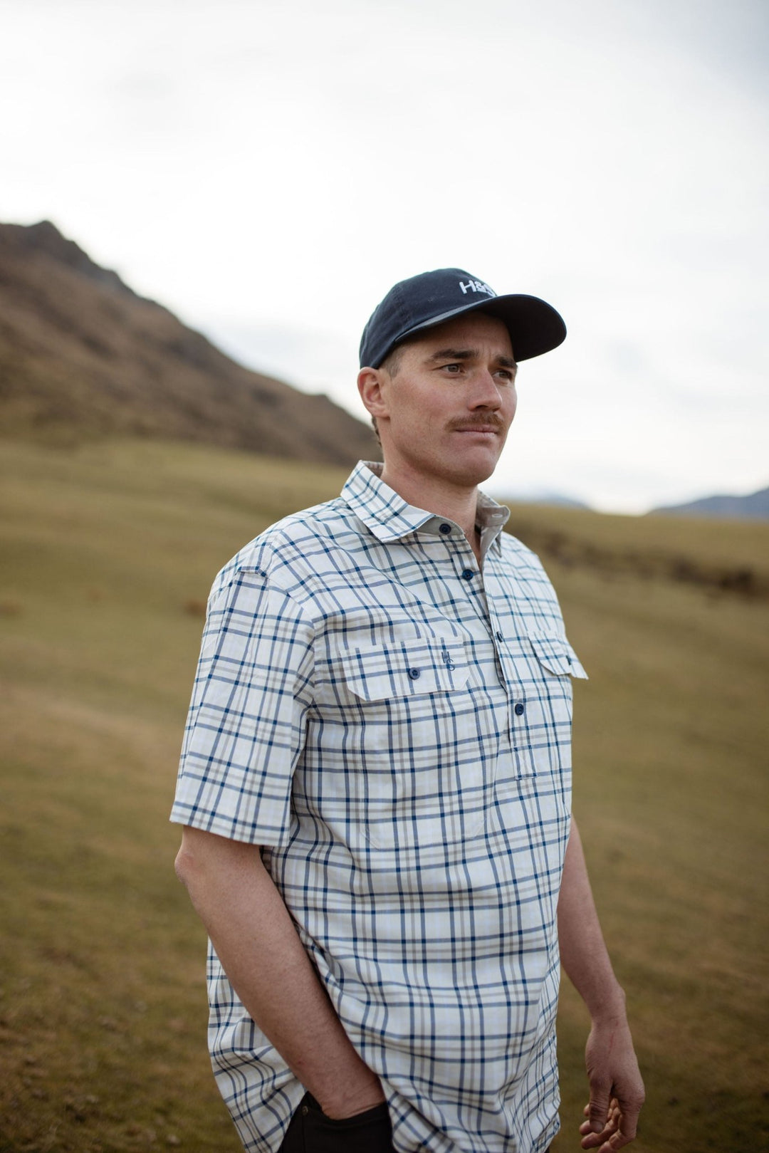 Toby Workshirt in Check - H&S Heritage