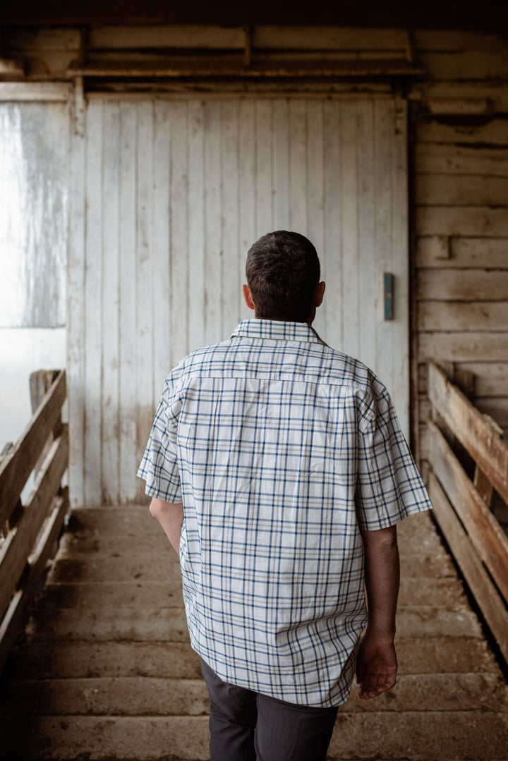 Toby Workshirt in Check - H&S Heritage