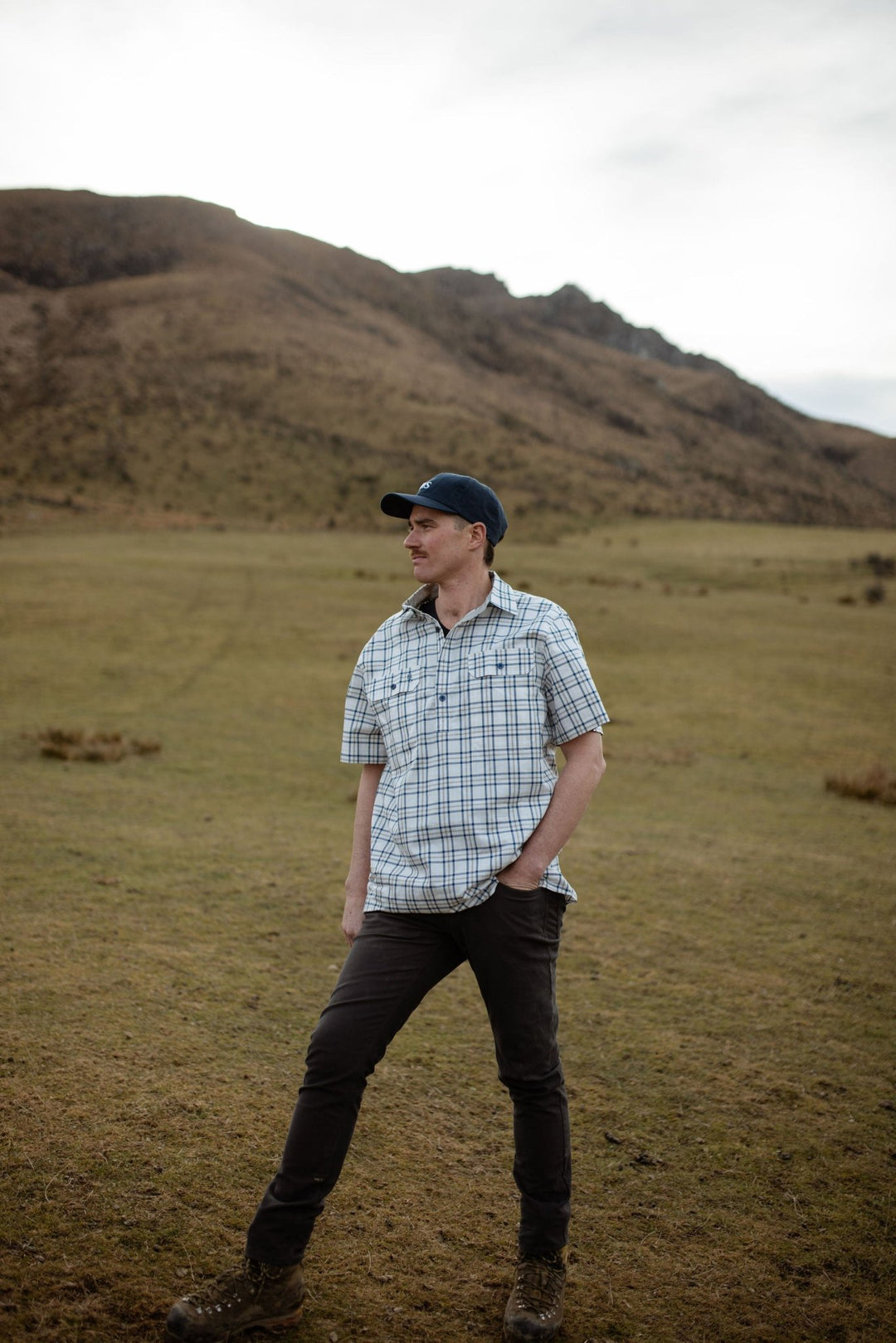 Toby Workshirt in Check - H&S Heritage