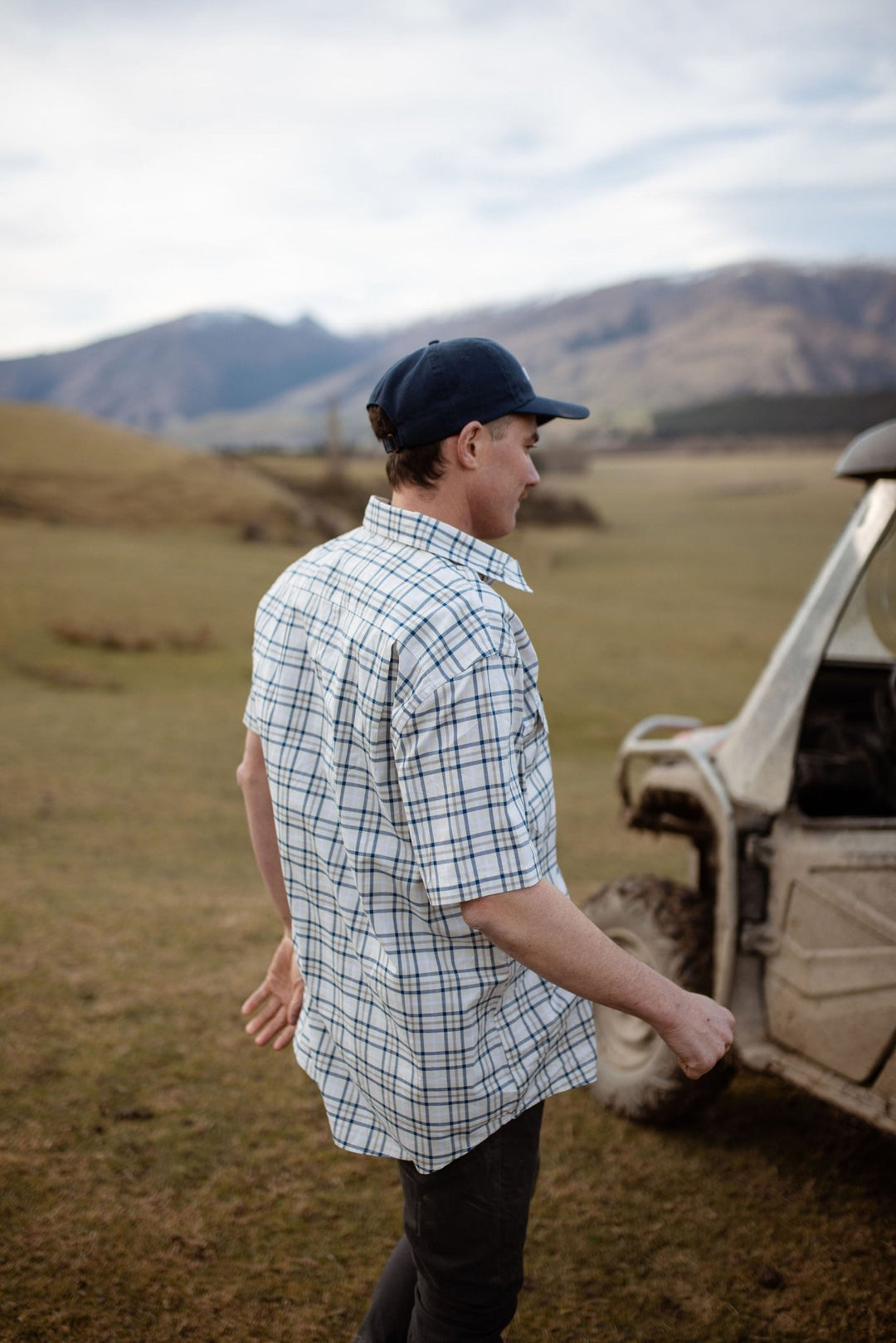 Toby Workshirt in Check - H&S Heritage