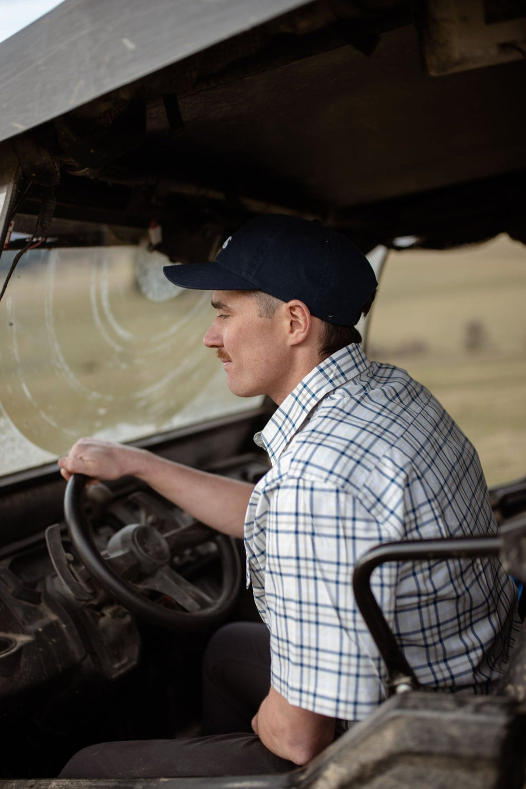 Toby Workshirt in Check - H&S Heritage