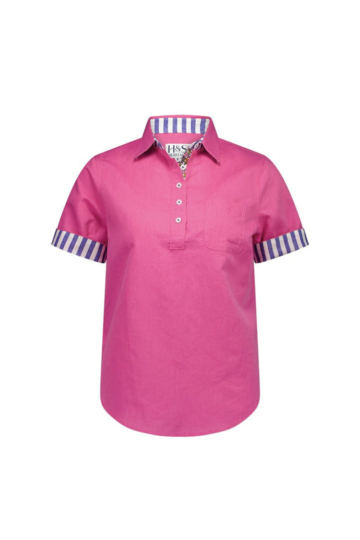 Willa Linen Cotton Blend Shirt - H&S Heritage