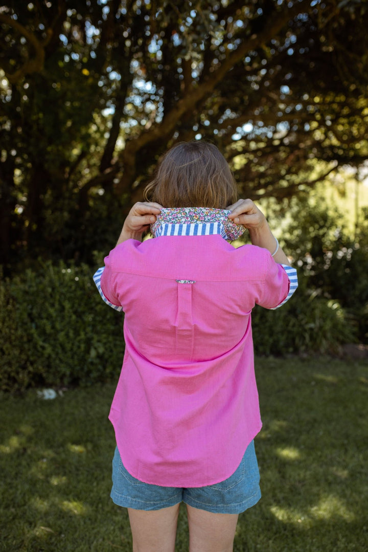 Willa Linen Cotton Blend Shirt - H&S Heritage