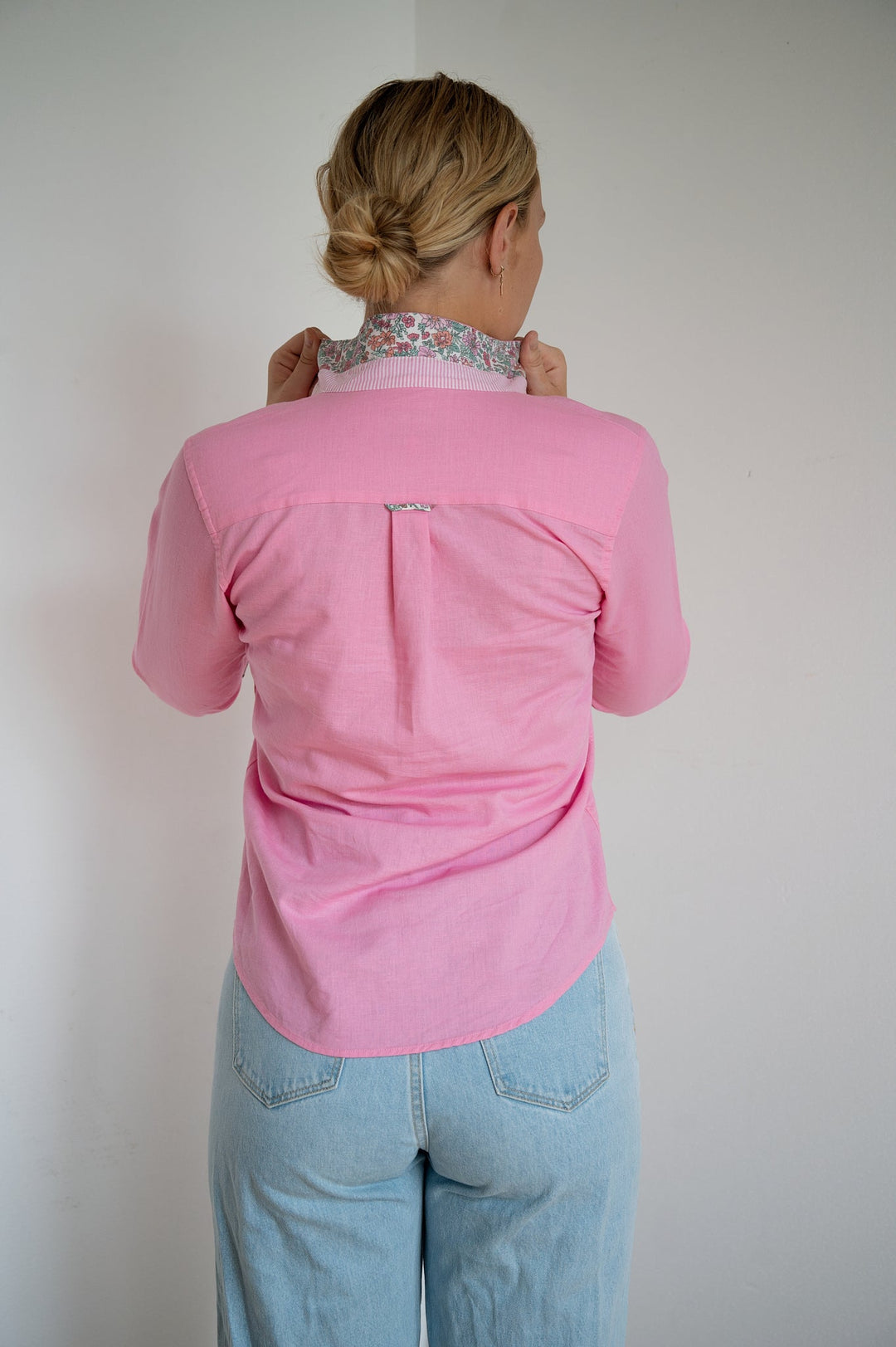 Elsie Linen/Cotton Blend Shirt - Hide and Seek Clothing