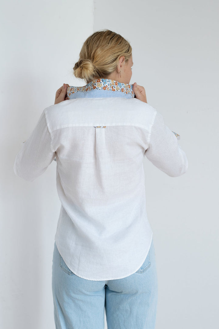 Skye Linen/Cotton Blend Shirt - Hide and Seek Clothing